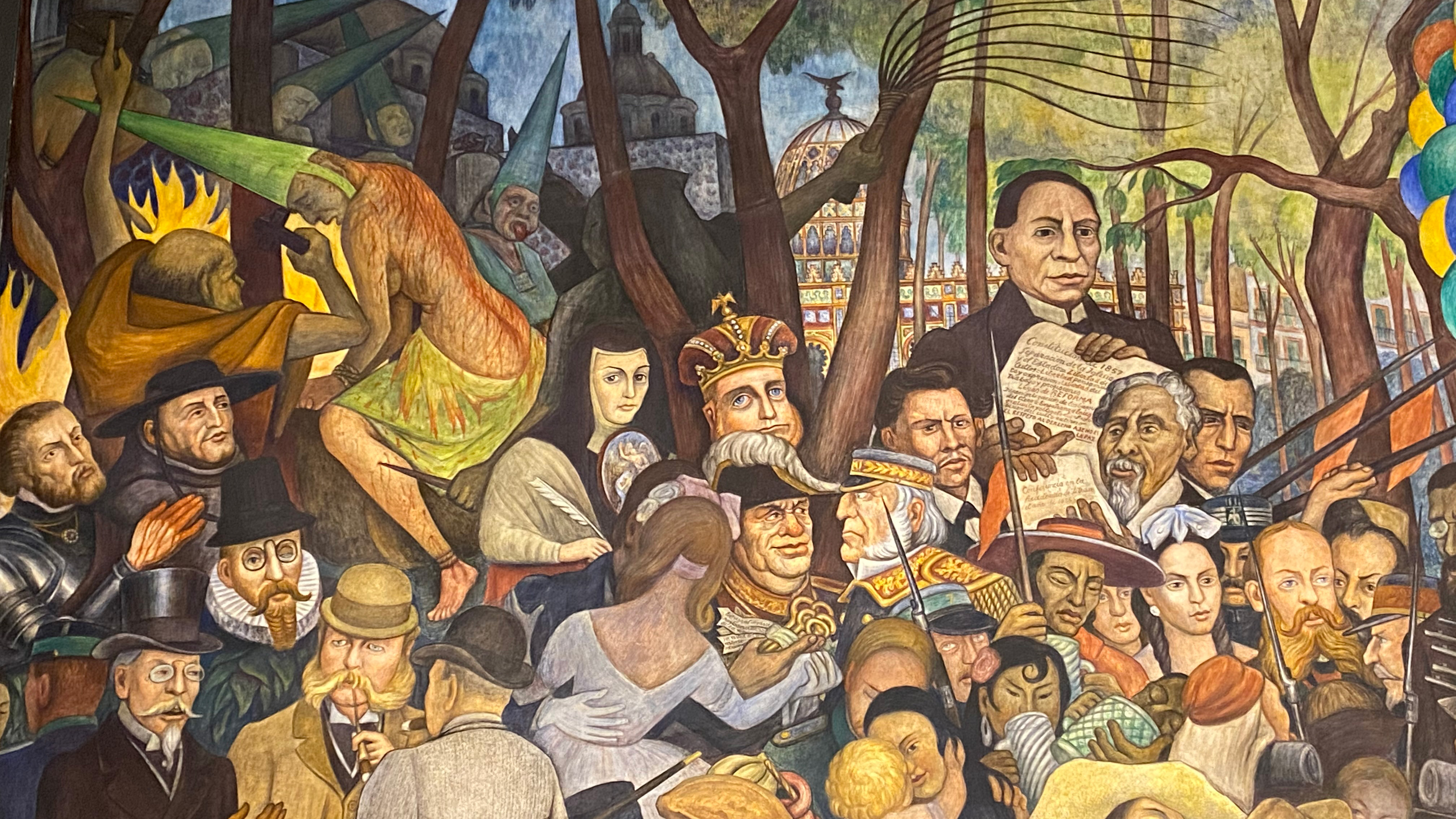 EMPIRE BUILDERS: MEXICO - Mural by Diego Rivera illustrating Mexico’s revolutionary story, its heroes and villians.
Courtesy of Museo Nacional de la Revolucion